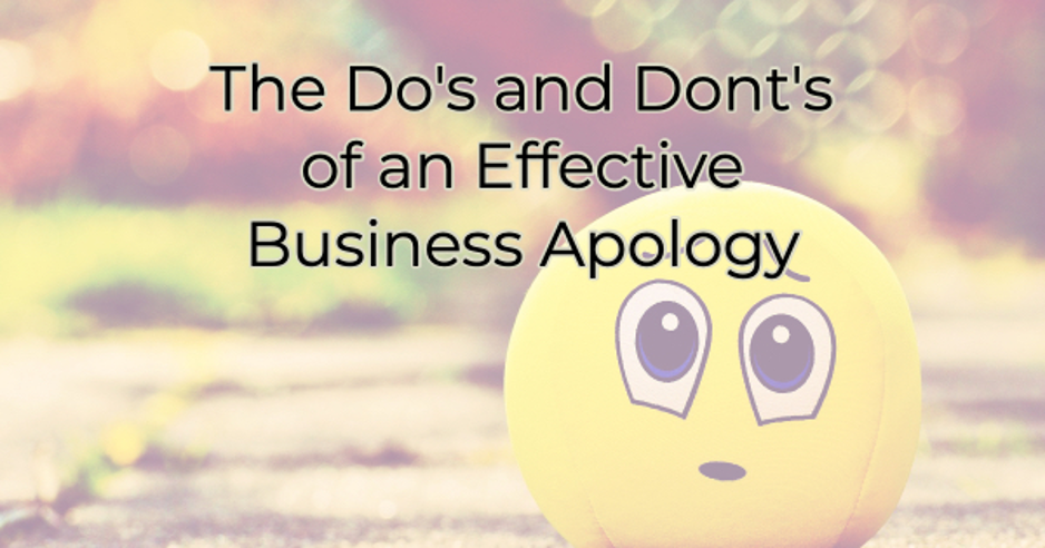 Image for The Do's and Dont's of an Effective Business Apology