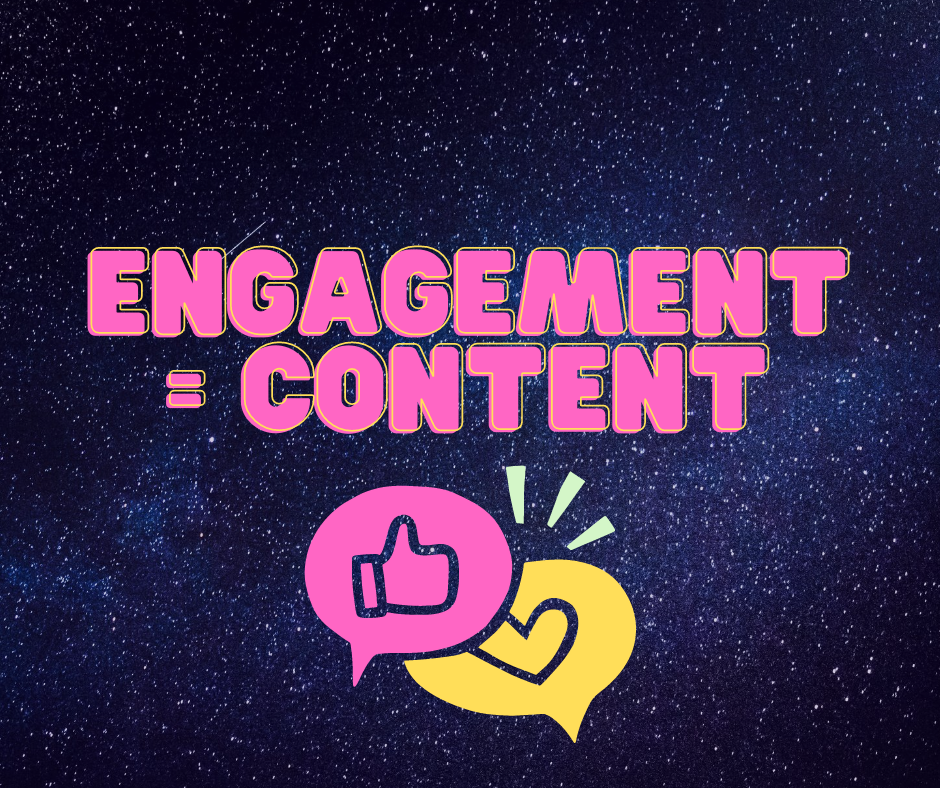 Image for Engagement = Content: Good for You and Your Audience