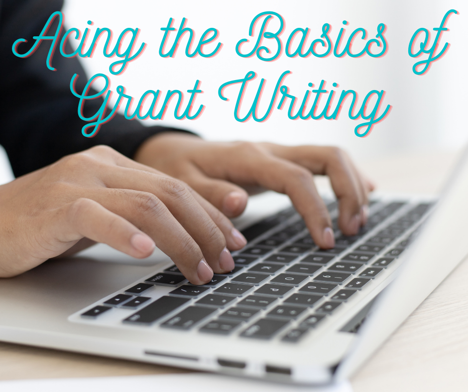 Image for Acing the Basics of Grant Writing