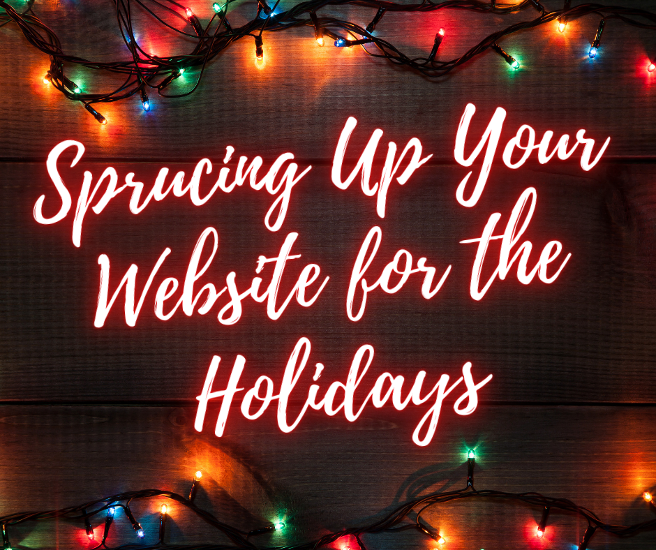 Image for Sprucing Up Your Website for the Holidays