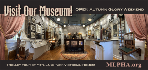 Redesign of Mtn. Lake Park Historical Assoc. Museum & Billboard Design