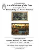 ArtSpring Presents: Local Painters of the Past Opening Reception