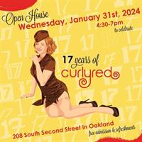 Open House to Celebrate 17 years of CurlyRed!