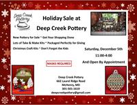 Holiday Pottery and Gift Sale