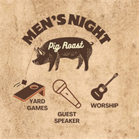 Men's Night Pig Roast