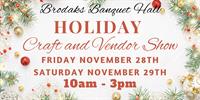 Holiday Craft and Vendor Show at Brodak's Banquet Hall
