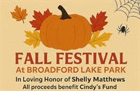 Fall Festival at Broadford Lake Park: In Loving Honor of Shelly Matthews