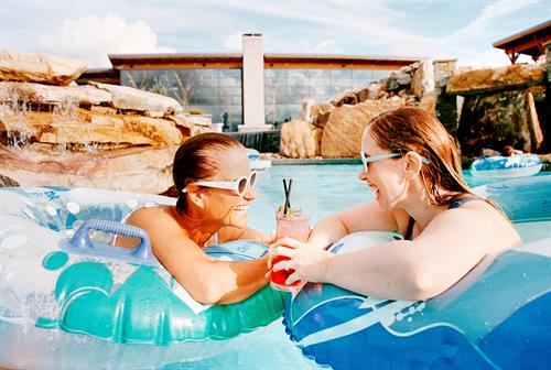 Year-round pools at The Peak