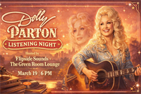 Dolly Parton Listening Party with Flipside Sounds at The Green Room