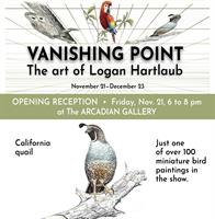 Vanishing Point: The Art of Logan Hartlaub at Arcadian Gallery & Wine Bar