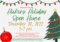 Hickory Environmental Educational Center to Hold Annual Holiday Open House