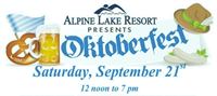 Alpine Lake Resort Presents Oktoberfest