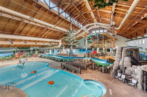 Three Bears Resort indoor waterpark