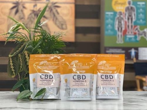 all of our Nanoed CBD goodness in a Omega 3 pouch!  Let CBD and Omega 3 intensify your CBD experience with an essence on neurotransmitters, heart and eye health and lubrication of the joints!