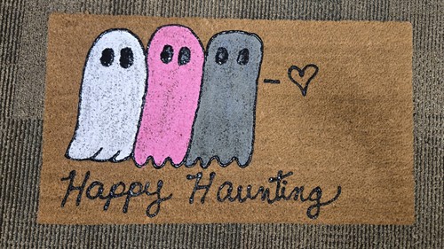 Happy Haunting Doormat