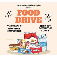 Community Food Drive ALL MONTH