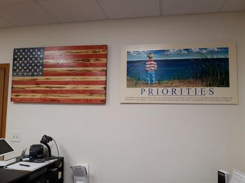 American Flag/Priorities