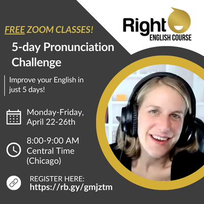Free English Pronunciation Challenge