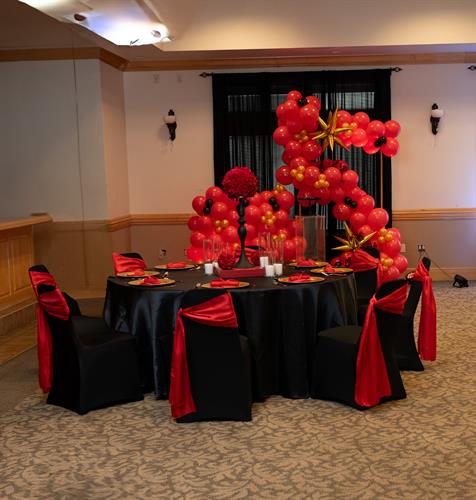 Full decor set up