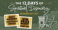 12 Days of Discovery with The Obsidian Owl