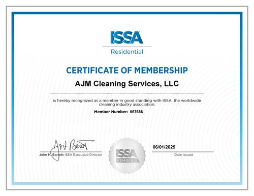 ISSA Member ISSA Member