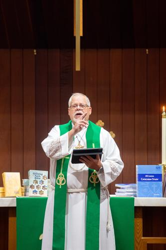 LCMS pastor preaching God’s Word—sermon photography for church media and Gospel-centered outreach.