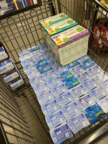 Local Donation of baby food.