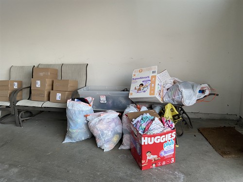 Local BabyCare donations.