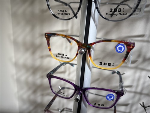2BB is an eyewear brand created in partnership with the vision-research charity Two Blind Brothers.