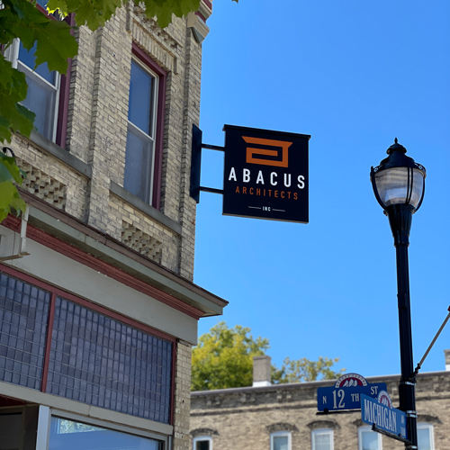 The Sheboygan office on the corner of 12th + Michigan