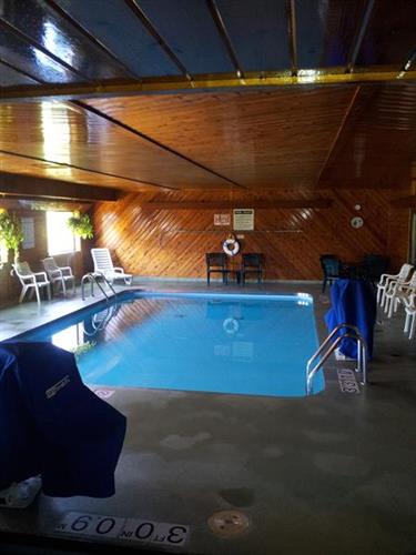 Warm water indoor pool