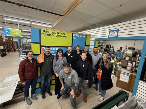 Corporate volunteer team (opportunities available!)