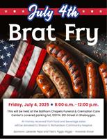 July 4th Brat Fry