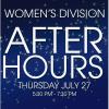 Women's Division After Hours