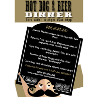 Hot Dog & Beer Dinner