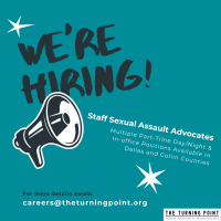 Sexual Assault Staff Advocate Positions  