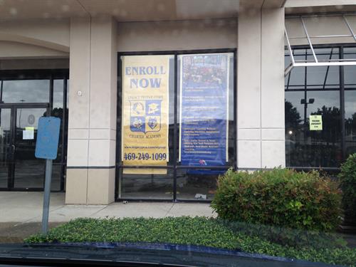 Banners Up - New Plano Location!