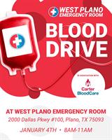 West Plano ER - Blood Drive