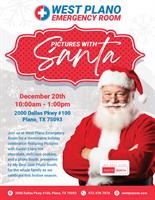Community Event: West Plano ER - Pictures with Santa