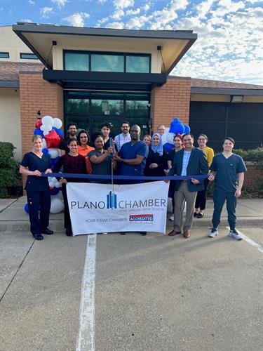 Ribbon Cutting Event for Plano Office!