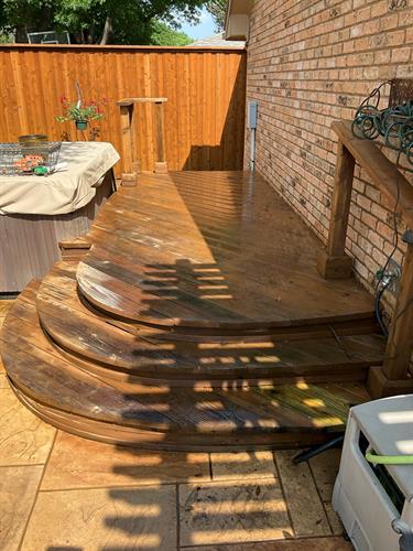 Patio Staining
