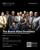 Community Event: The Buena Vista Orchestra with Special Guest Opening Act Lucien Campos (Gipsy Kings Legacy)