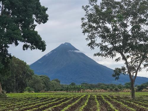 Arenal Volcano in Costa Rica.