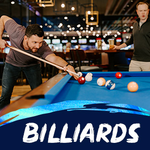 Billiards at Main Event Frisco!