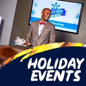 Book your Holiday Event at Main Event Frisco