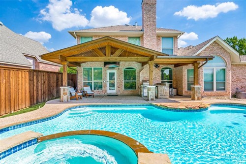 Outdoor Living Remodel in Coppell, Texas.