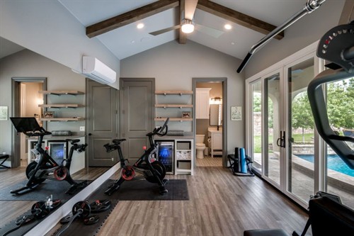 Pool House Remodel in Frisco, Texas.