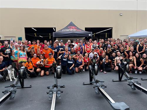 Annual Fitness On Fire Showdown with proceeds going to Human Options to stop Domestic Violence.