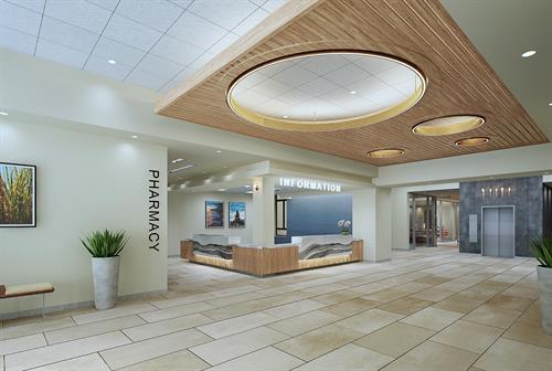Interior design lobby 