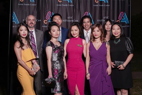 Attorney Li and the team at the AYC Gala in September, 2022. 